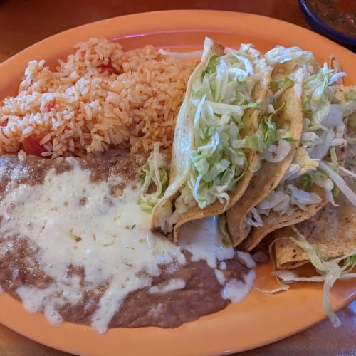 8. Folded Taco Dinner.