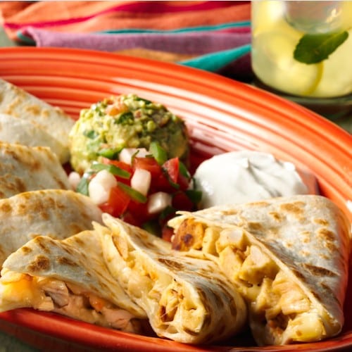 Philly Dilly Quesadilla.