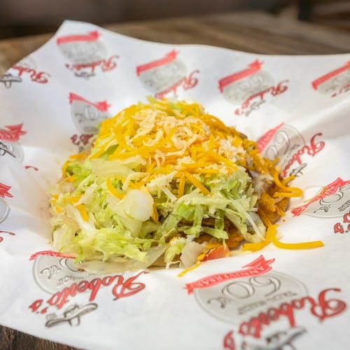 Shredded Beef Tostadas.