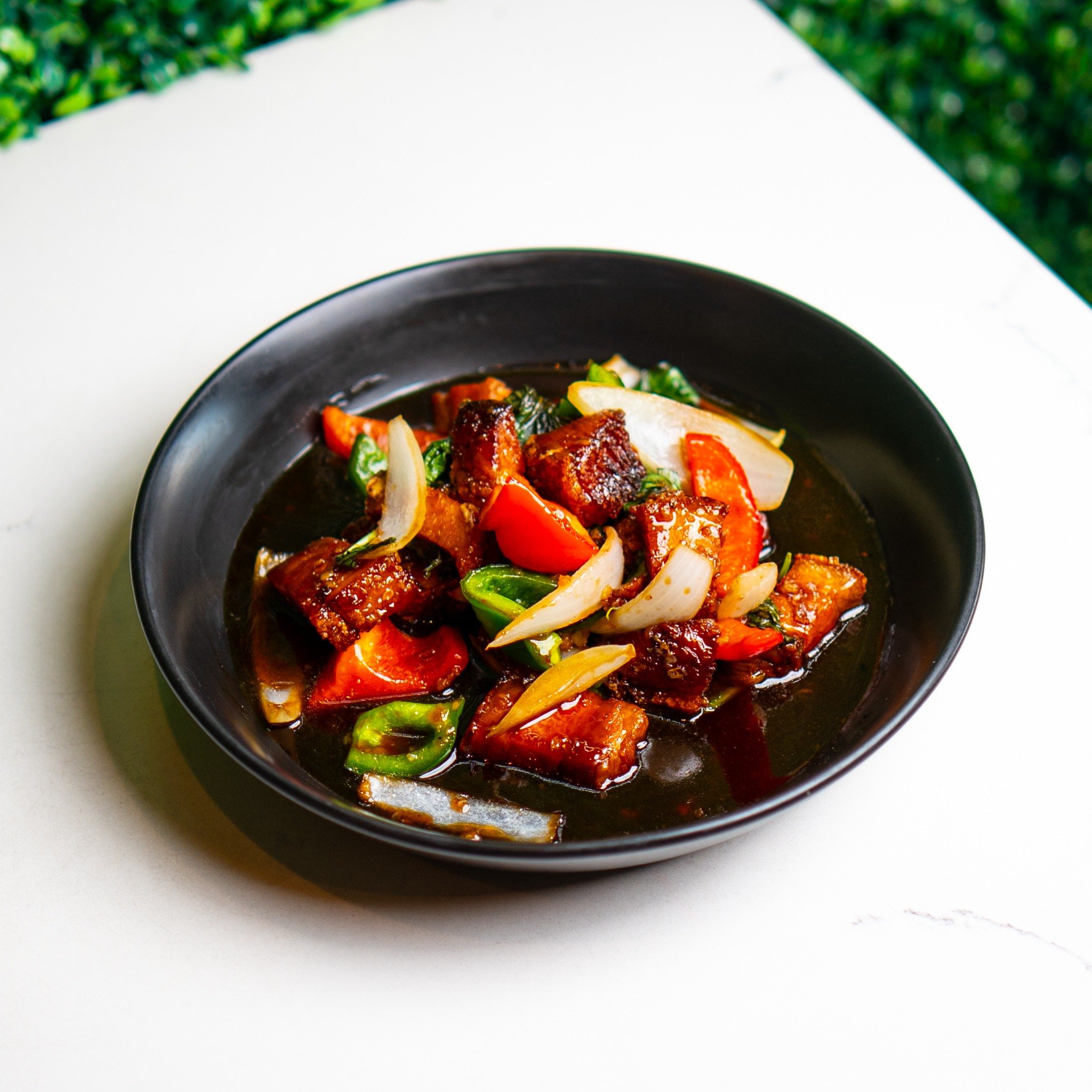 Porkbelly Kra Prao Special.