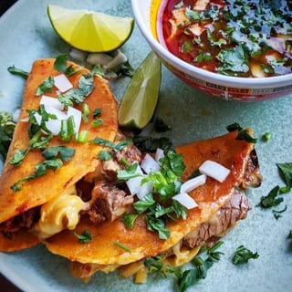 Quesabirria Dinner Plate