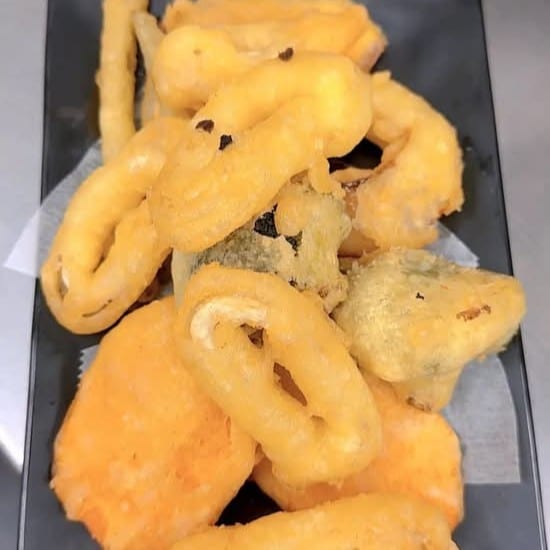 Calamari Tempura.