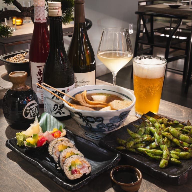 Beverages Selected to Pair Perfectly with Sushi