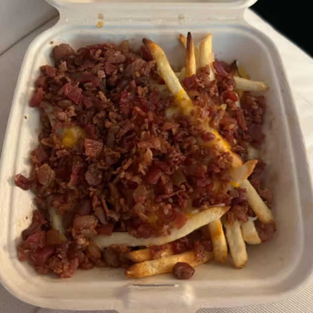 Bacon Cheese Fries.