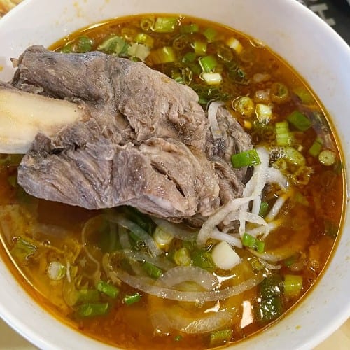Beef Short Rib Spicy Soup.