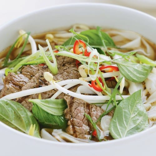 Beef Noodle Soup (PHO) Dinner.