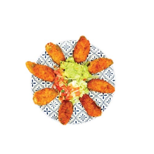 Crab Jalapenos Rellenos.