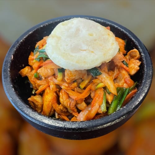 Spicy Chicken Dolsot.