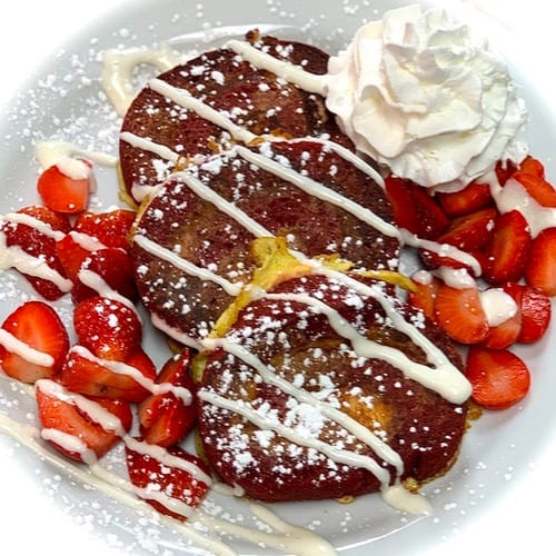 Red Velvet French Toast.