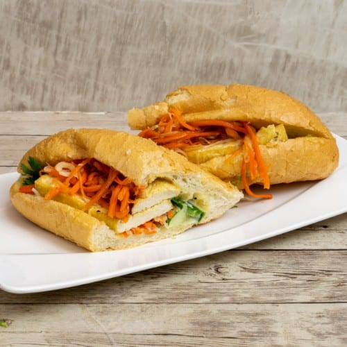 French Bread with Tofu.