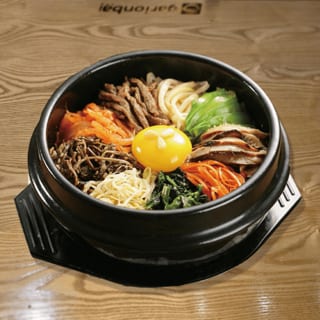 Stone bibimbap/돌솥비빔밥
