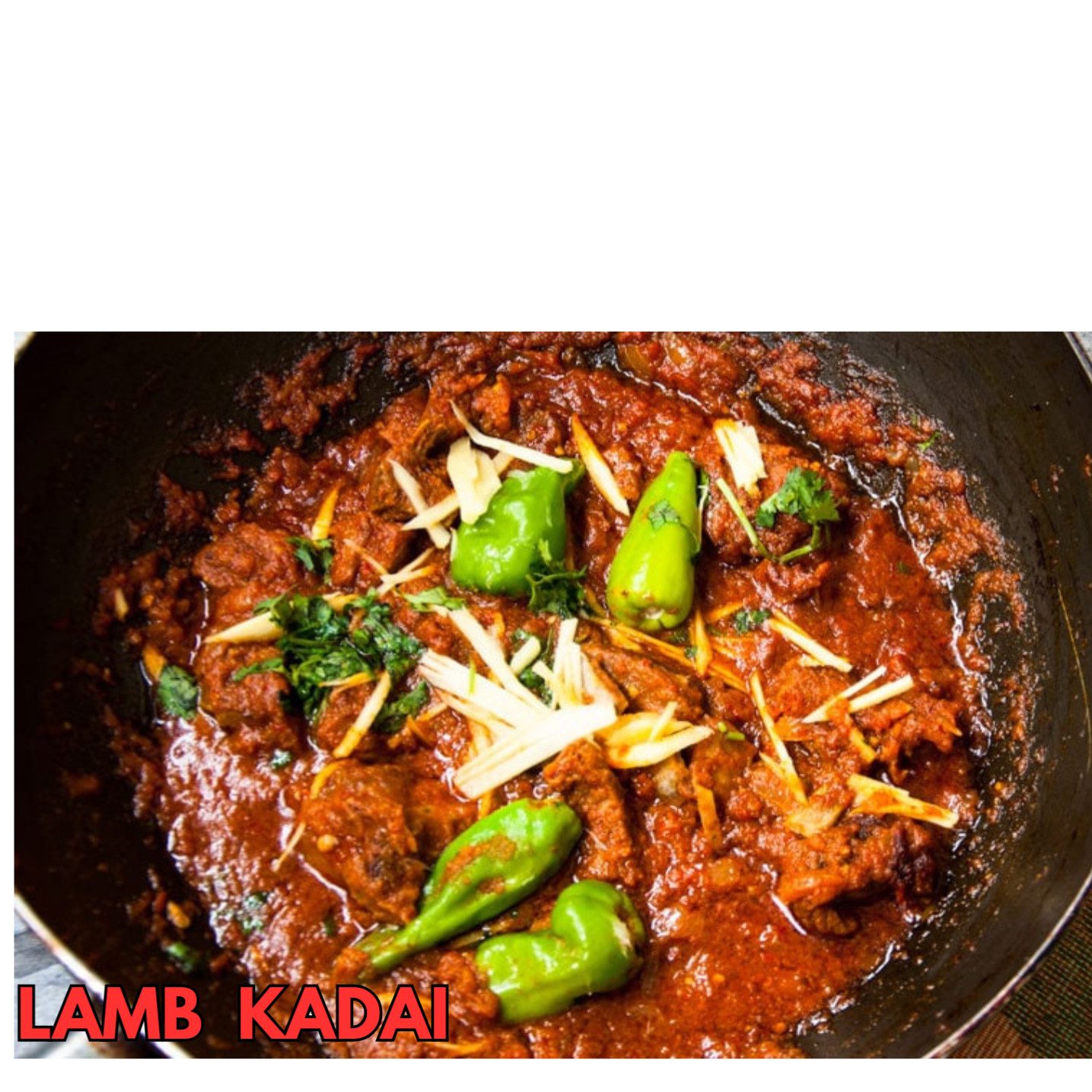 LAMB KADAI.