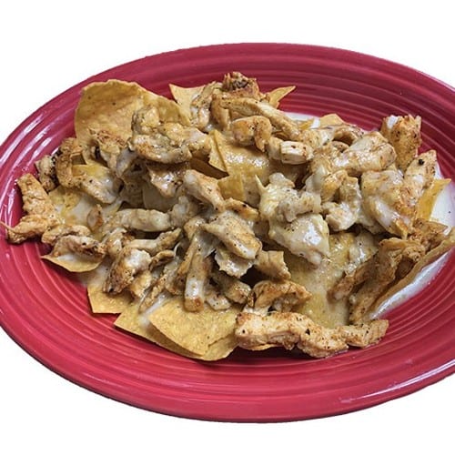 Grilled Chicken Nachos.