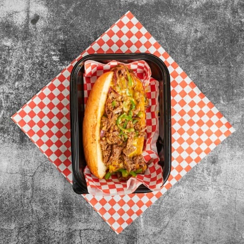 Lunch Cheesesteak Sub 8" Special.