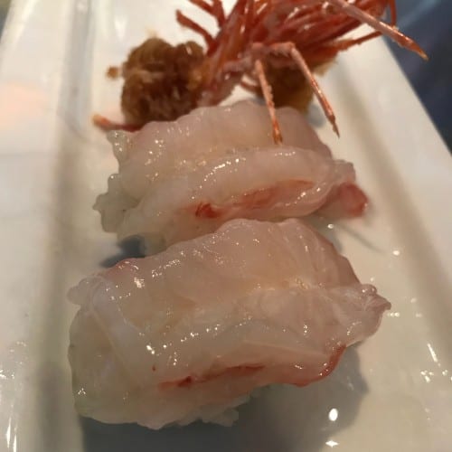 Amaebi Nigiri.
