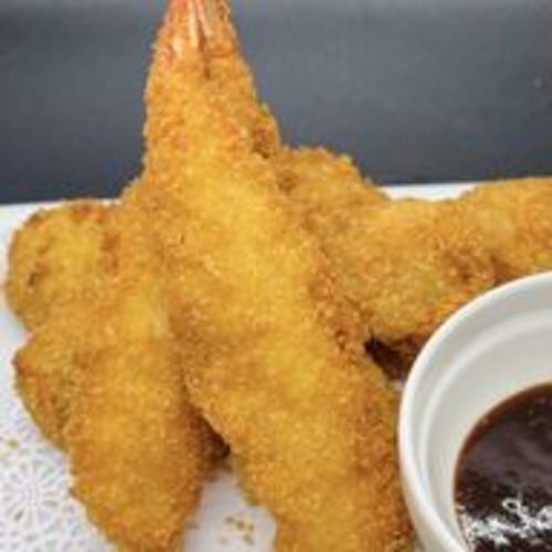 Fried Seafood Mix Plate.