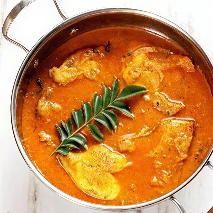 Shrimp or Tilapia Vindaloo.