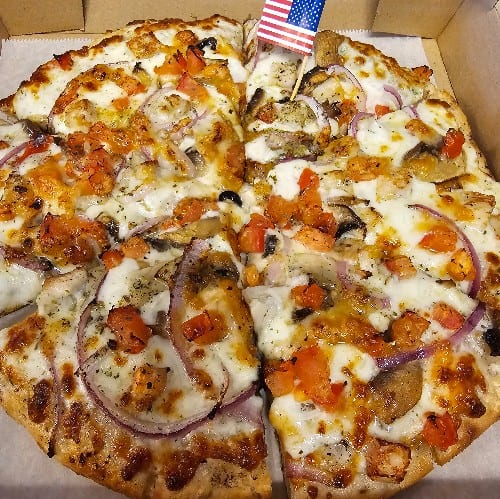 Chicken Alfredo Pie (15").