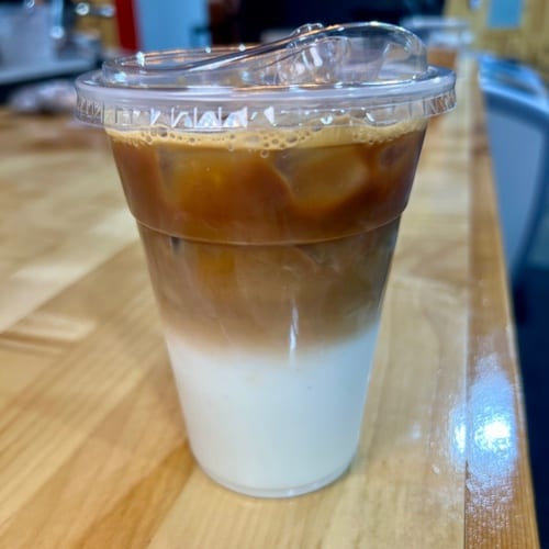 Iced Macchiato.