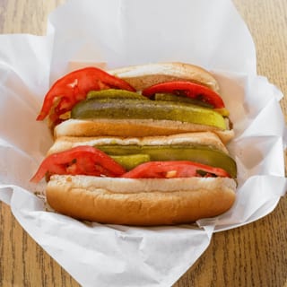 Two Chicago Dogs