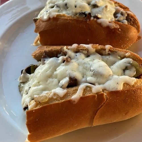 Hot Sub with Fries - Lunch Special.