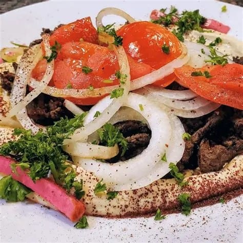 Hummus Shawarma Plate.