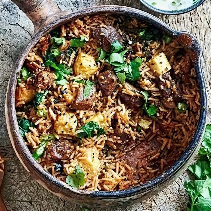 Lamb Biryani.