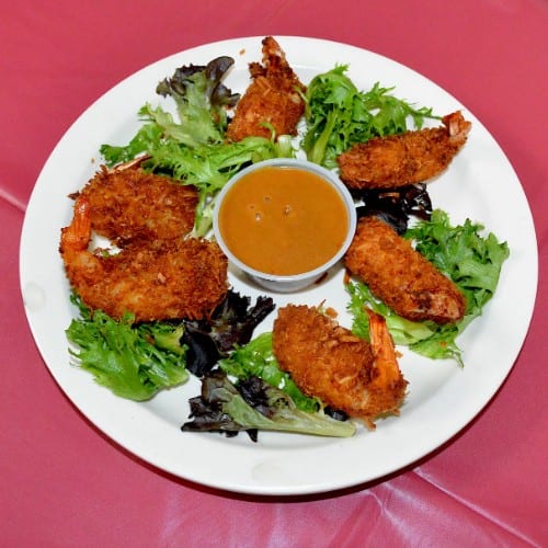 Coconut Shrimp.