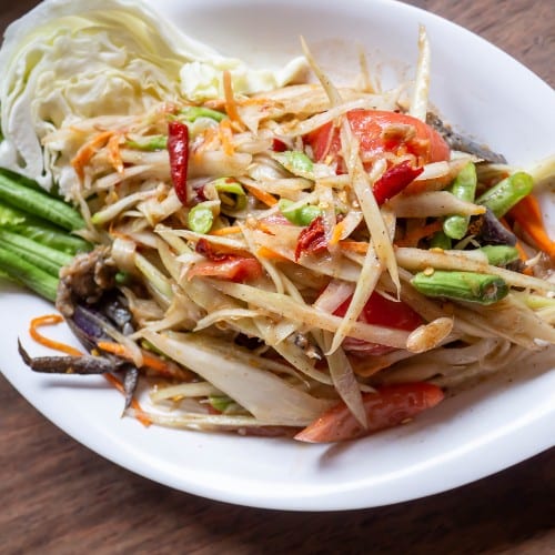 Papaya Salad.