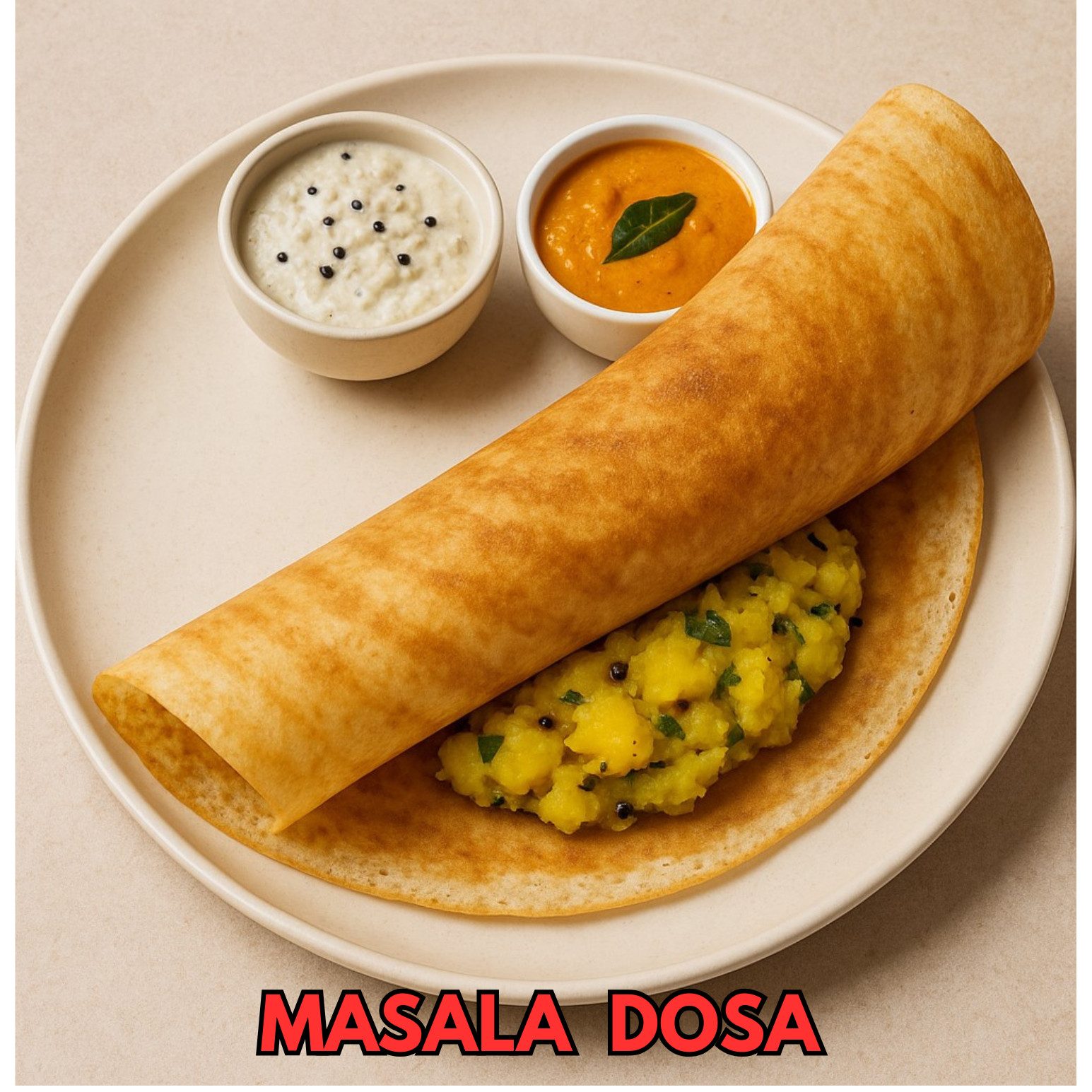 Masala Dosa.
