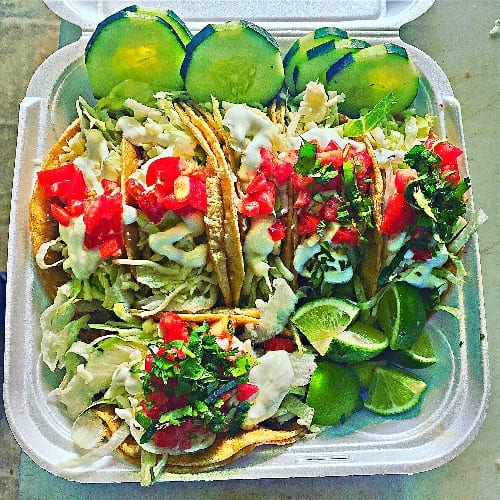 Veggie Tacos.