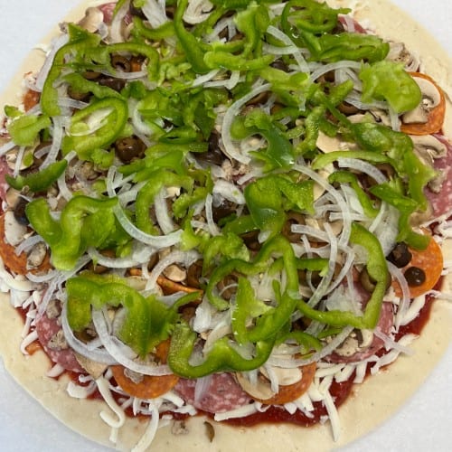 Small 9" Supreme Combo (Serves 1-2 People).