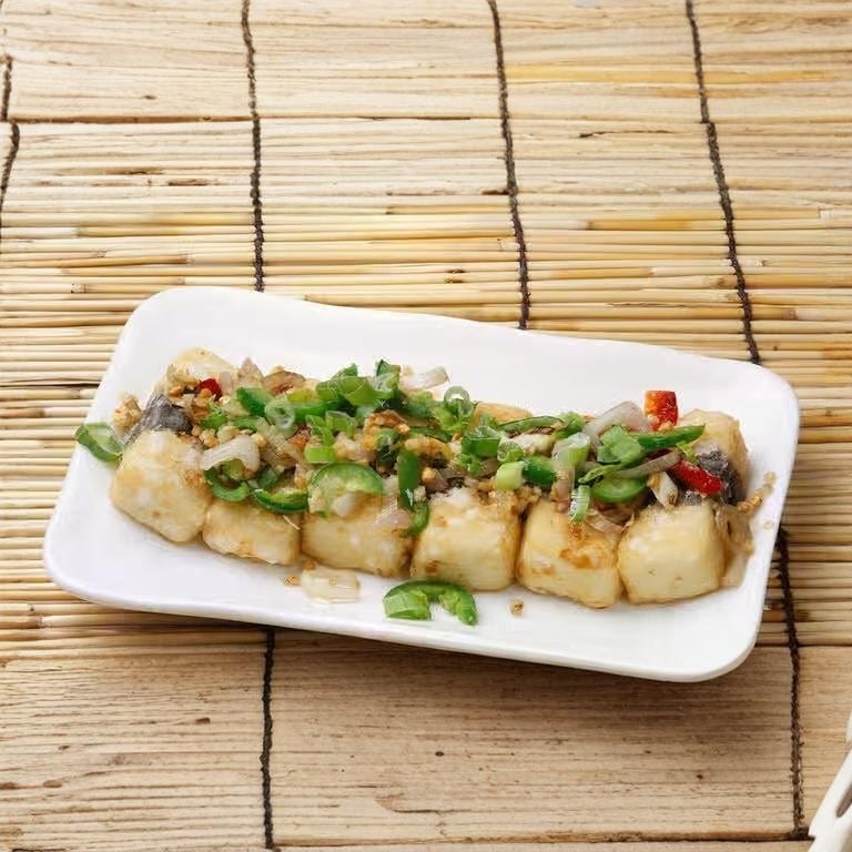 Seaweed Tofu / 紫菜豆腐.