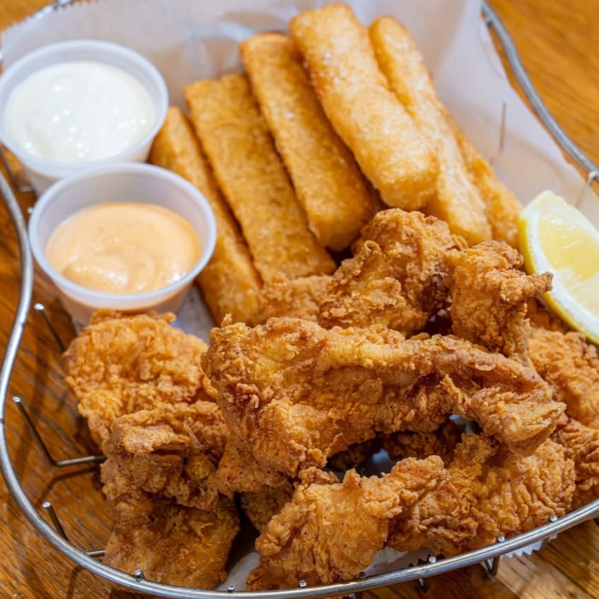 Fish Nuggets with Fries.