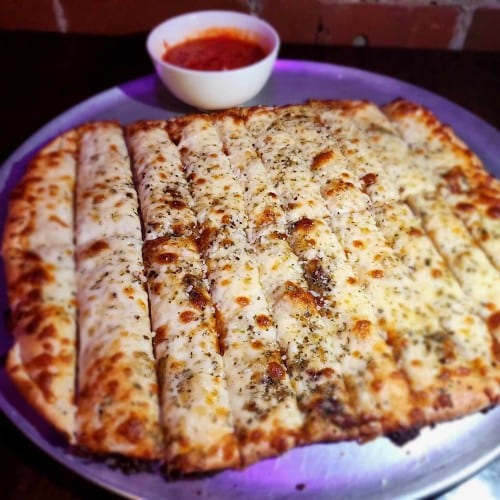 Italian Cheesy Bread Sticks.