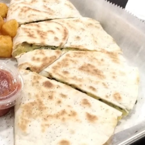 Steak Quesadilla.