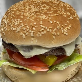 Double Cheeseburger sandwich