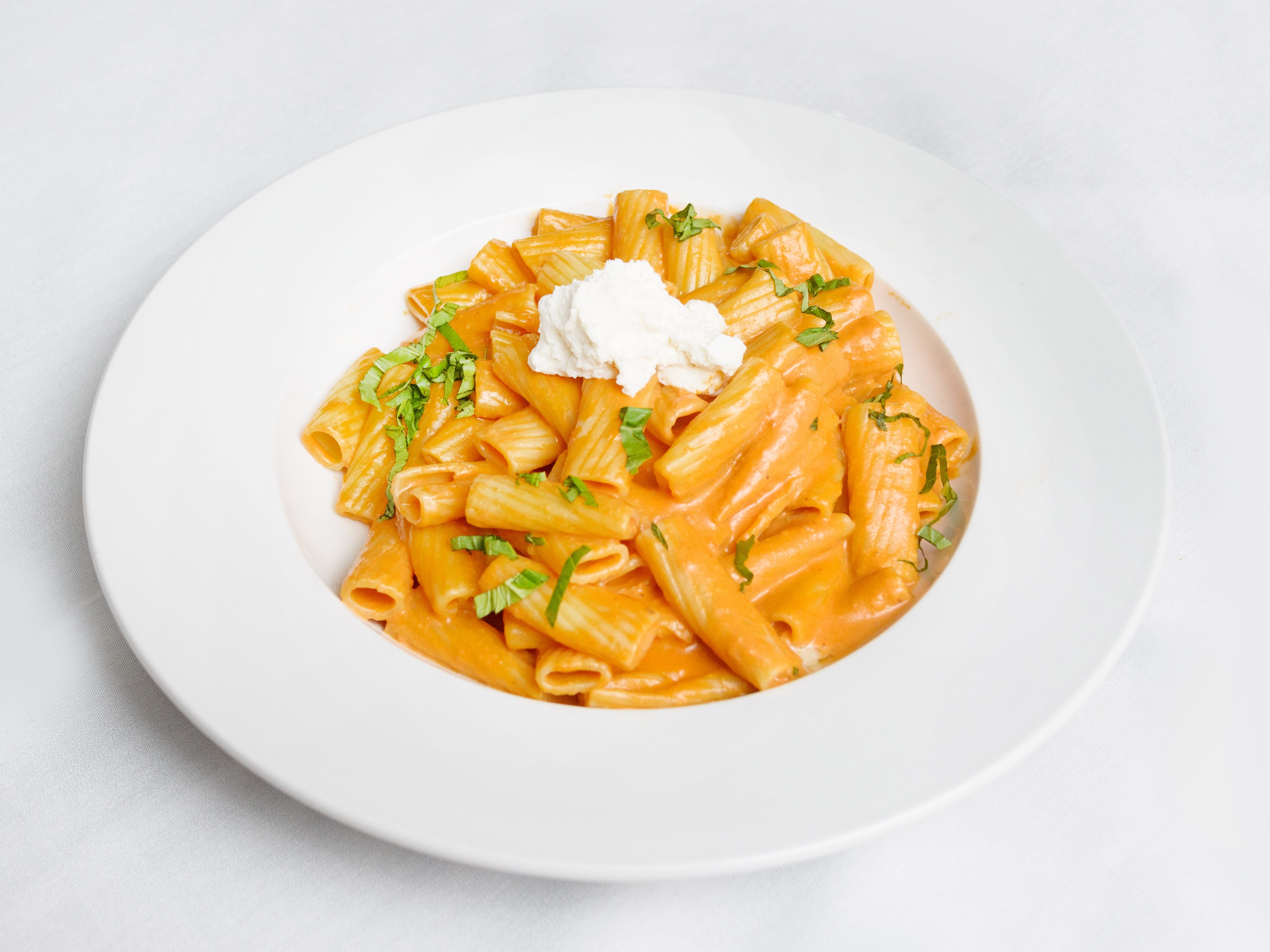 Rigatoni Vodka Pasta.