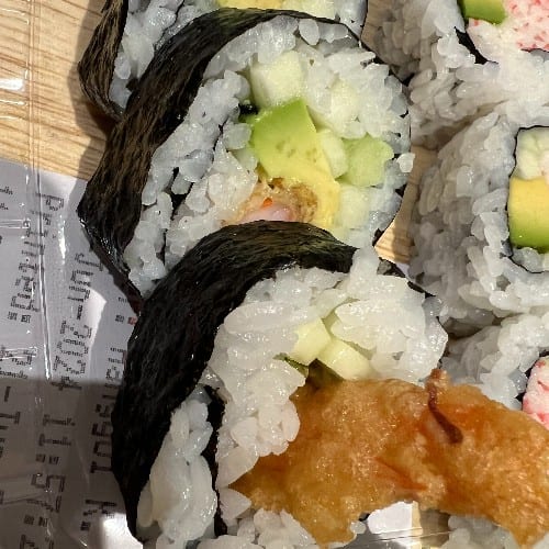 Shrimp Tempura Maki.