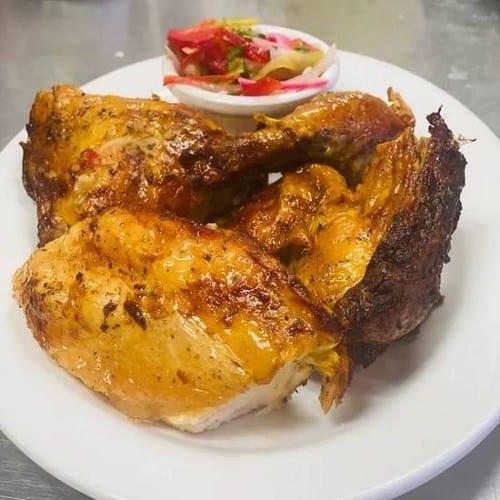 Whole Roasted Chicken Only / Pollo Dorado Entero Solo.