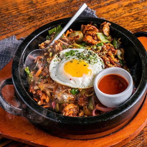 Dolsot Bibimbap.