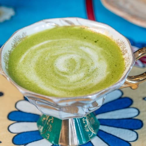 Matcha Mint Latte.