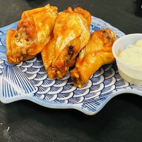 Hot Chicken Wings.