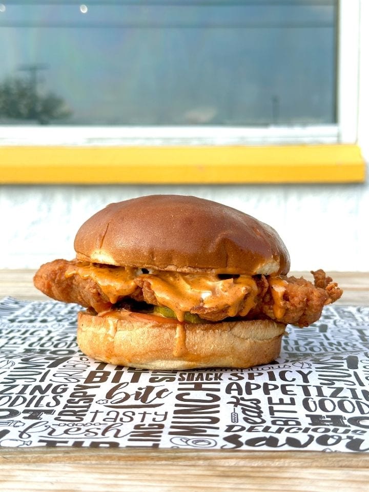 Spicy Chicken Sandwich.
