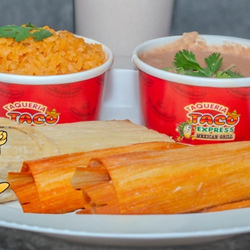 Tamales Plate.