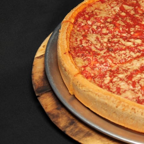 Cheese Stuffed Pizza (Large 14" Serves 4-6).