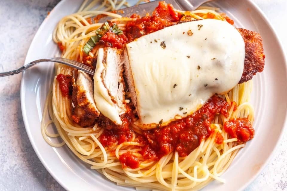 Chicken Parmigiana.