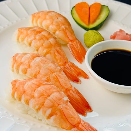 Shrimp Nigiri.
