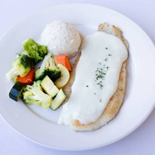 Filet of Fresh Sole Meuniere.