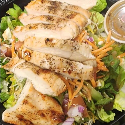 Char-Grilled Chicken Salad.